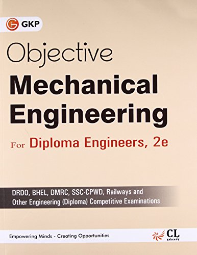 OBJ. MECHANICAL ENGG. FOR DIPLOMA ENGG,.2016 - Click to Buy