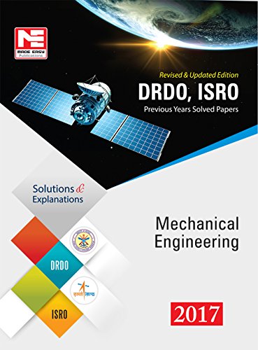 Made Easy DRDO, ISRO Mechanical Engineering Previous Solved Papers - 2017 - Click to Buy