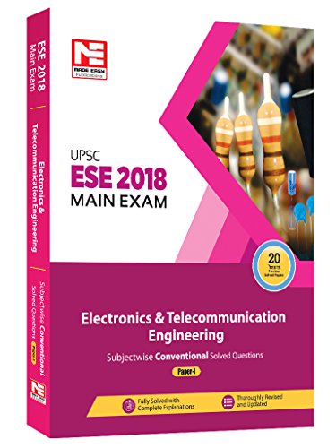 Ese 2018-Mains:E&T Conv Solved Paper-Paper I - Click to Buy