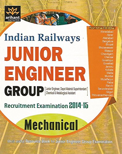 Indian Railways Junior Engineer Mechanical Recruitment Exam - Click to Buy