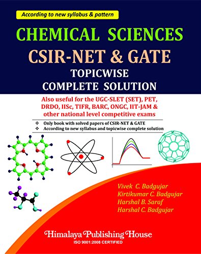 Chemical Sciences CSIR- NET & GATE Topicwise Complete Solution - Click to Buy