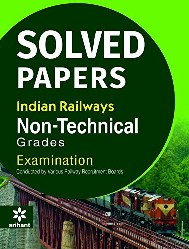 Solved Paper Railway Recruitment Boards RRB (Non-Technical Cadre) 2016 - Click to Buy