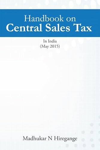 Handbook on Central Sales Tax: May 2015 - Click to Buy