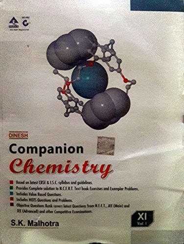 DINESH COMPANION CHEMISTRY CLASS 11 VOL I OR II (2017) - Click to Buy