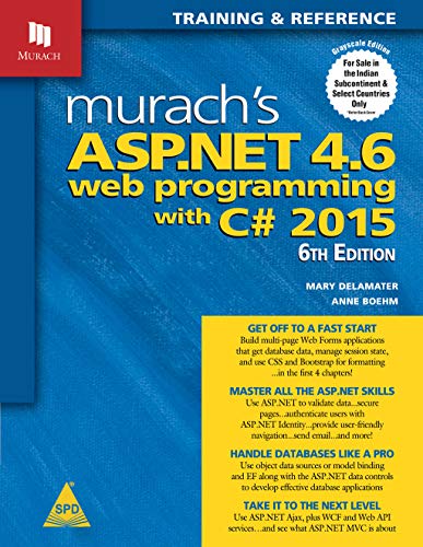 Murachs ASP.NET 4.6 Web Programming with C# - Click to Buy