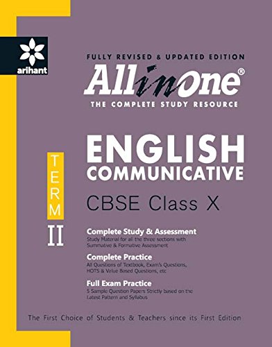 All in One English Communicative CBSE Class 10th Term-II - Click to Buy