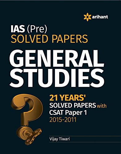 IAS (Pre.) Solved Papers General Studies - Click to Buy