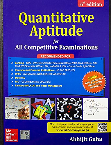 Quantitative Aptitude for All Competitive Examinations - Click to Buy