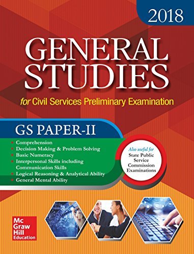 GENERAL STUDIES FOR CIVIL SERVICES PAER-II 2018 - Click to Buy