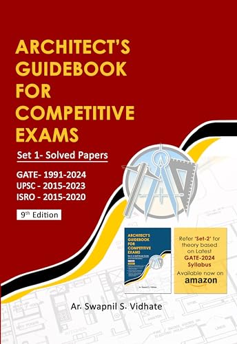 Architect's Guidebook For Competitive Exams (for GATE- Architecture & Planning 2019 and other recruitment exams) - Click to Buy