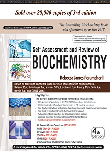 SELF ASSESSMENT AND REVIEW OF BIOCHEMISTRY - Click to Buy
