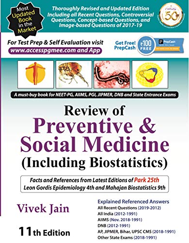 Review of Preventive & Social Medicine: Including Biostatistics - Click to Buy