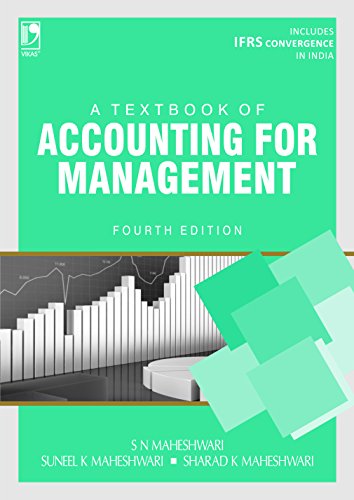 A Textbook Of Accounting For Management - Click to Buy