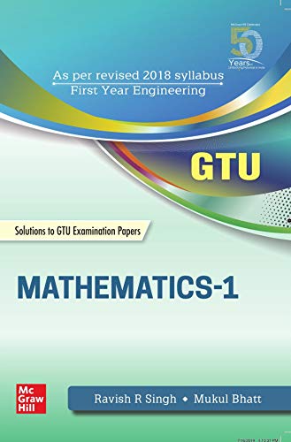 Mathematics-1: Additional Solved Gujarat Technical University Examination Questions - Click to Buy