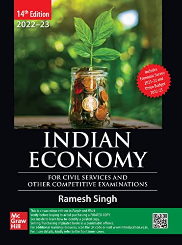 Indian Economy ( English| 14th Edition) | UPSC | Civil Services Exam | State Administrative Exams - Click to Buy