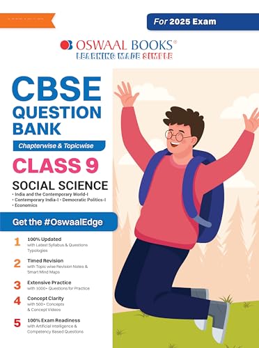 Oswaal CBSE Question Bank Class 9 Social Science, Chapterwise and Topicwise Solved Papers For 2025 Exams - Click to Buy