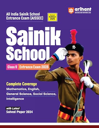 Sainik School Class 9 Entrance Exam 2025 - Click to Buy