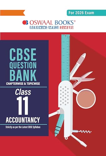 Oswaal CBSE Question Bank Class 11 Accountancy For 2026 Exam - Click to Buy