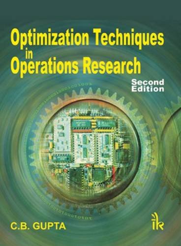 Optimization Techniques in Operation Research