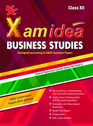 Xam Idea Business Studies Class 12 - Click to Buy
