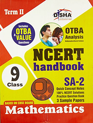 Ncert Handbook Term 2: Mathematics Class 9 (Otba + Value Questions) - Click to Buy