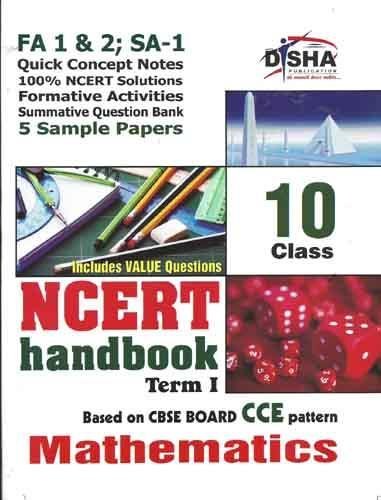 Ncert Handbook Term 1 Mathematics: Class 10 (Ncert Solutions + Fa Activities + Sa Practice Questions & 5 Sample Papers) - Click to Buy