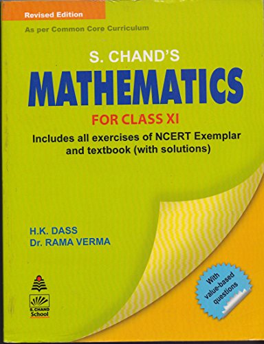 S. Chandâ€™s Mathematics For Class XI - Click to Buy