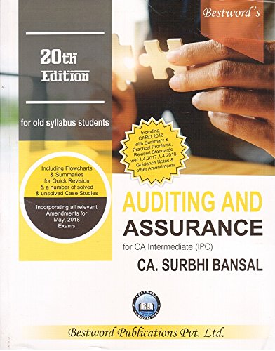 Bestword Publication's Auditing & Assurance For CA Inter May 2018 Exam - Click to Buy