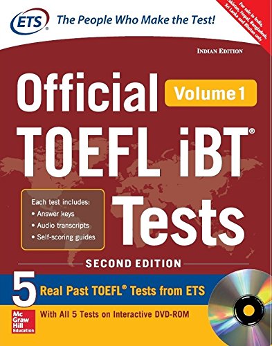 OFFICIAL TOFEL IBT TEST VOL-1 2/ED W/DVD - Click to Buy