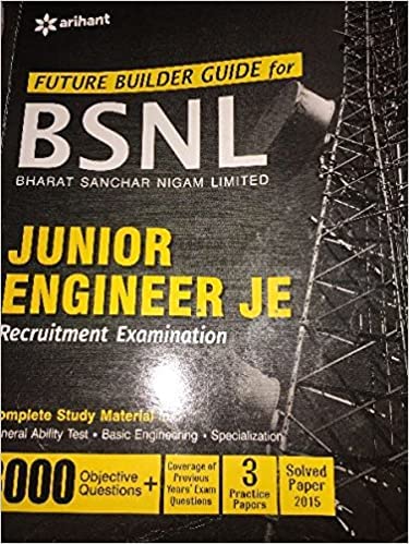 BSNL Junior Engineer Recruitment Exam 2016 - Click to Buy