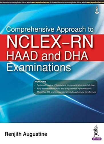 Comprehensive Approach to NCLEX-RN, HAAD and DHA Examinations - Click to Buy
