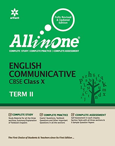 All in One English Communicative CBSE Class 10 Term-II - Click to Buy