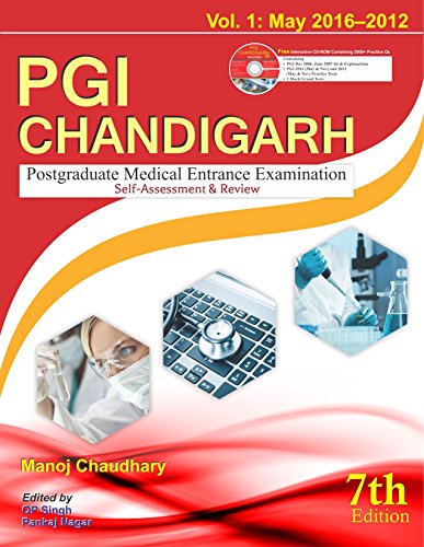 PGI Chandigarh – (Volume - 1: 2016-2012) (Postgraduate Medical Entrance Exam) [Paperback] [Jan 01, 2016] Manoj Chaudhary - Click to Buy