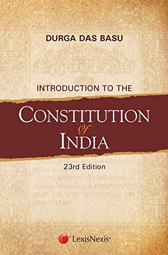 Introduction To The Constitution Of India 23/Ed 2018