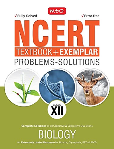 NCERT Exercises + Exemplar Solutions Biology - Class 12 - Click to Buy