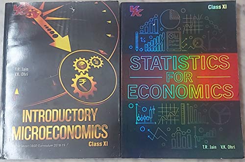 Statistics for Economics and Introductory Microeconomics (Set of 2 Books) Class - 11 CBSE-2018 - Click to Buy