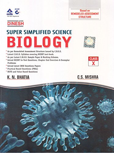 Dinesh Super Simplified Science Biology - Class 10 (2018-19 Session) - Click to Buy