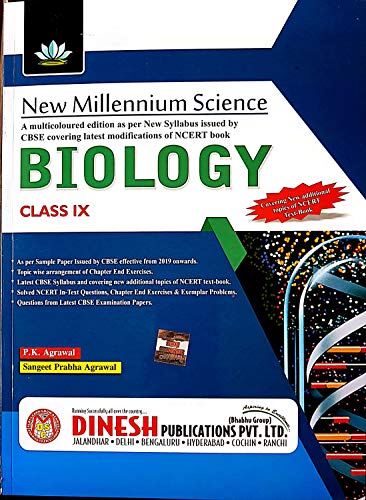 DINESH Publications' New Millennium BIOLOGY (Class 9) (2019-20) - Click to Buy