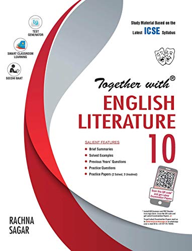 Together with ICSE English Literature Study Material for Class 10 - Click to Buy