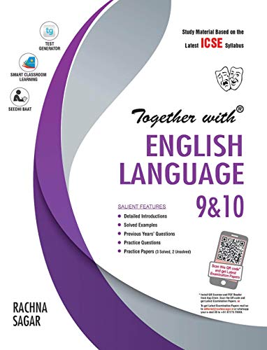 Together with ICSE English Language Study Material for Class 9 & 10 - Click to Buy