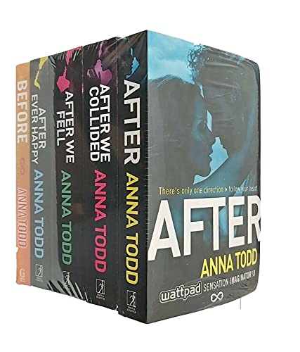 The Complete After Series Collection 5 Books Box Set by Anna Todd (After Ever Happy, After, After We Collided, After We Fell, Before) - Click to Buy