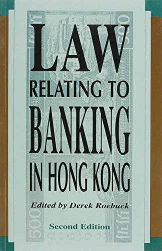 Law Relating to Banking in Hong Kong - Click to Buy