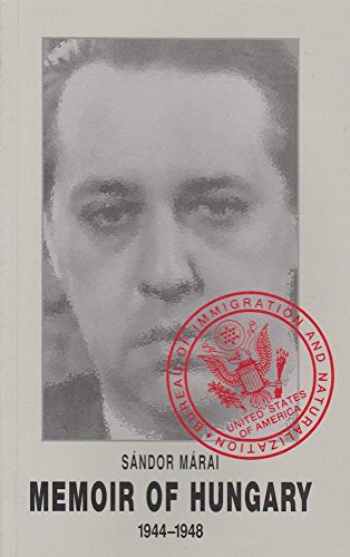 Memoir of Hungary 1944-1948 - Click to Buy