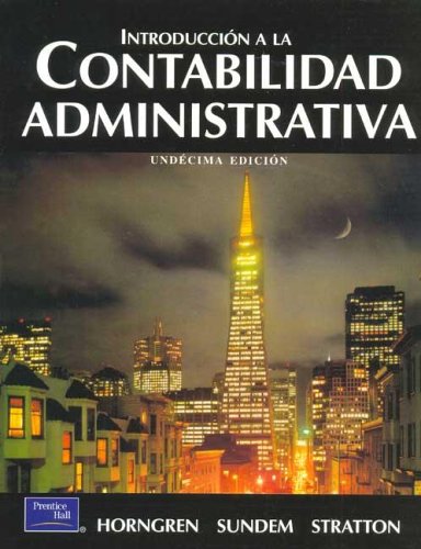 Introduccion a la Contabilidad Administrativa (Spanish Edition) - Click to Buy