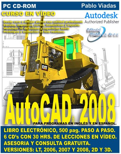 AutoCAD 2008, Curso En Video (Spanish Edition) - Click to Buy