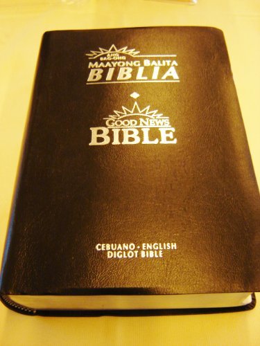 Cebuano - English Diglot Bible / Good News - Cebuano Bilingual / RCPTEV 055 S.E. / Ang Bag-ong Maayong Balita Biblia / Revised Cebuano Popular Version - Today's English Version / Concordance / Silver Edges and Thumb Index - Click to Buy