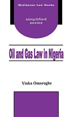 Oil and Gas Law in Nigeria - Click to Buy