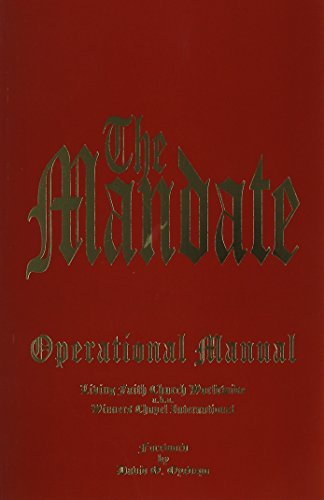 The Mandate, a Timeless Operational Manual (Brand - Click to Buy