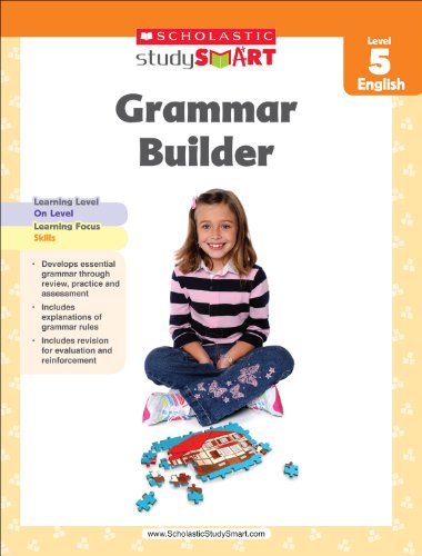 Scholastic Study Smart Grammar Builder: Grade 5
