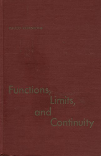 Functions, Limits, and Continuity - Click to Buy